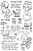 Crafty Secrets Clear Art Stamps - Feeling Yucky
