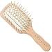 Acca Kappa Rectangular Travel Pneumatic Beech Wood Brush