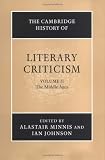 The Cambridge History of Literary Criticism, Vol. 2: The Middle Ages