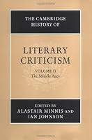 The Cambridge History of Literary Criticism, Vol. 2: The Middle Ages