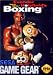 Video Games : Evander "Real Deal" Holyfield's Boxing (Sega Game Gear)