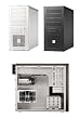 Lian Li PC-60 II Plus Aluminum Case - Silver