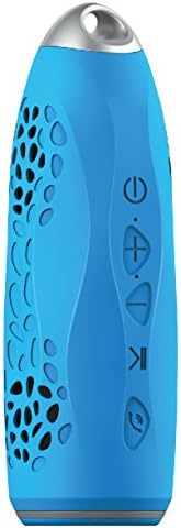 SINOBAND® S250 Portable Bicycle Bluetooth Speaker- Water Resistance, Dustproof and Shockproof, Powerful and High-def Sound Cord for Tablet, Smartphone and Laptop, Perfect for Home and Outdoor, Car, Bicycle and Hiking, Sky Blue