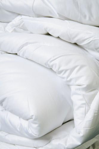 Hotel Quality Pure White Microfibre Peached Duvet Double 10.5TOG Feels Like Down by The Sleep Easy