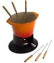Le Creuset Dual Fondue, Volcanic