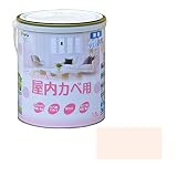 アサヒペン:New水性インテリア 屋内カベ 1.6L Sピンク 9017669