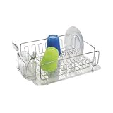 interDesign 68980 Forma Series Stainless Steel Lupe Drainer