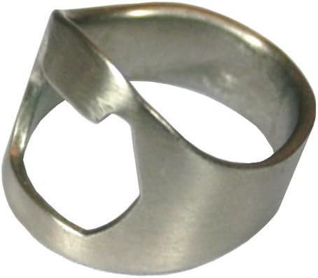 Ring Thing Bottle Opener, Stainless Steel, Size 12 (Medium)