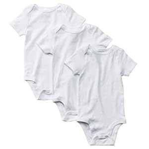 Circo® SS Bodysuit 3pk - White