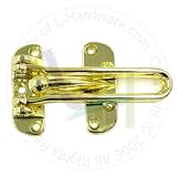 Chains & Security: NUSET Door Security Guard - Brass (2875)