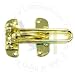 Tools & Hardware : NUSET Door Security Guard - Brass (2875)