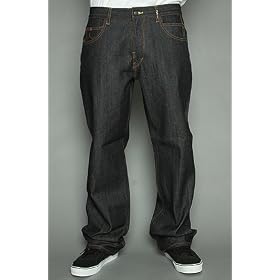 LRG The Grass Roots Modern Classic Fit Jean in Raw Dark Indigo,Denim for Men