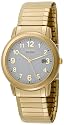 Citizen Men's Eco-Drive Flexible Band Gold-Tone Stainless Steel Watch #BM6042-91A