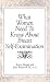 What Women Want to Know About Breast Self-Examination (QMP Title)