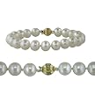 14K Gold 7.5-8mm Freshwater Pearl Bracelet - White
