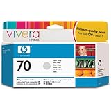 HP 70 Light Gray 130 Ml Ink Cartridge Use In Selected Hp Designjet Printers.