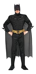 Men's Deluxe Muscle Chest The Dark Knight Batman Costume