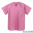 OSU Buckeyes Pink Scrubs Tops SHIRT -Size XL Ohio State For HER -Officially Licensed NCAA College Logo Apparel Unique GIFT Ideas For Mom Nurses Ladies Students Graduation