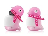 Bone - DRV07051-4P - Cl&eacute; USB - Pingouin - Rose - 4 Go