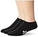 Wigwam Men's Super 60 Low-Cut Black 3 Pack Socks