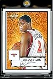 2005 06 Topps Style '52 Joe Johnson Atlanta Hawks Basketball Card #2 - Mint Condition - In Protective Display Case !!