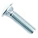 Tools & Hardware : Carriage Bolt, 1/2" x 2" (50 pack)
