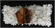 5 Strand Chip Stretch Stretch Bracelet with Flower - Crystal Quartz