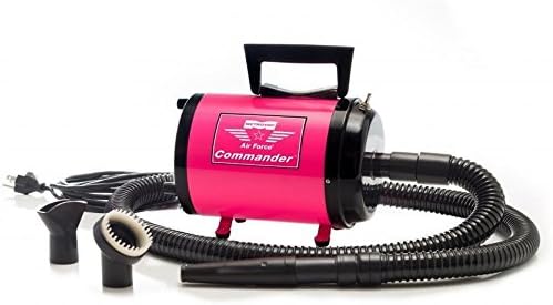 2-speed Dog Grooming Dryer Air Force® Commander® AFTD, 1.7HP - Pink