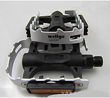Pedal Accessories B LU-C25 Ultralight Steel Pedals Aluminum Wellgo Brand Bicycle Cycling Bike Pedals
