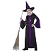 Smiffys Kids/Girls Witch Halloween Fancy Dress Costume 6-8