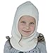 LANACARE Organic Merino Wool Nelson/Balaclava - Natural White, Size 110 (2-5 yr)