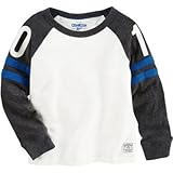 オシュコシュ OSHKOSH/ バーシティラグランティ トップス長袖Tシャツ 9ヶ月【並行輸入】