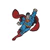 Superman 6,5 cm * 7,8 cm AUFN�HER APPLIKATION B�GELBILD Superheld Comic Clark Kent Patch Man Super M�nner Science Fiction Flicken Figur Lois