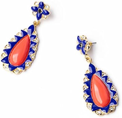 Fun Daisy New Design Jewelry Vintage Lovely Flowers Drip Glaze Retro Fashion Earrings