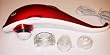 Hand Held Massager 3-in-1 Multiple Therapeutic Function: Vibration, Magnetic, Far Infrared Therapy to Aid in Pain and Stress Relief