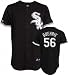 Mark Buehrle Jersey: Adult 2010 Majestic Alternate Black Replica #56 Chicago White Sox Jersey