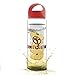 Trim Evolution Fruit Infusion Water Bottle For Use With Fruits, Vegetables & Herbs, Premium Non-Toxic Plastic, Leak-Proof, Shatter-Proof & Dishwasher-Safe, Affordable & Reusable (Red)