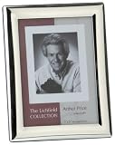 Kitchen & Housewares : Arthur Price Oxford Photo Frame, 7" x 5", Silver Plated, Gift Boxed