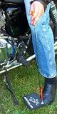 Safetkick Motorcycle Kickstand Pad Support
