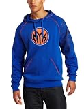 NBA Men's New York Knicks Hoops Pullover Hood (Blue, Medium)