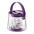 Bodum Cool Ice Bucket and Ice Pincers, Purple