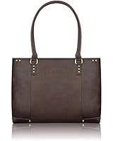 Solo Premium Leather 15.6" Laptop Carryall, Espresso, VTA801-3