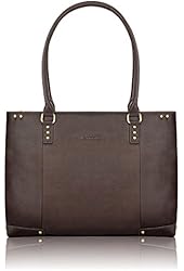 Solo Premium Leather 15.6" Laptop Carryall, Espresso, VTA801-3