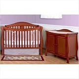 Parker 4-in-1 Convertible Crib - Cherry