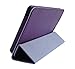 Insignia Flex 7-Inch Tablet (NS-15AT07) Custom Fit Portfolio Leather Case Cover with Built In Stand- Purple