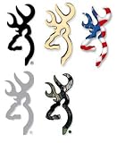 Browning 6 Inch Buckmark 3-D Decals (Mossy Oak New BRK UP)