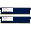 KOMPUTERBAY 8GB ( 2 X 4GB ) DDR2 DIMM (240 PIN) 800Mhz PC2 6400 PC2 6300 Arbeitsspeicher mit Heatspreaders 8 GB - CL 5