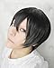 Cf-fashion Free! Haruka Nanase Short Black Cosplay Wig