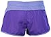Nike Womens Dri-Fit 2-In-1 Running Shorts-Purple/Blue-Small