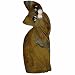Curious Cat Wood Sculpture - 16